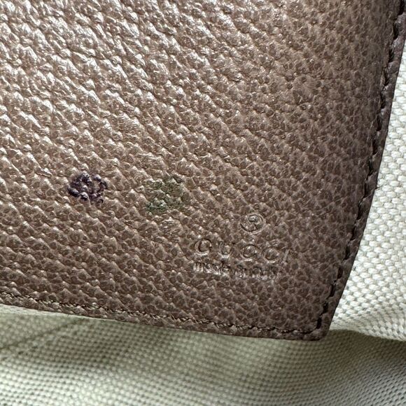 Rare Gucci Ophidia Web Khaki Clutch Bag - Picture 13 of 15